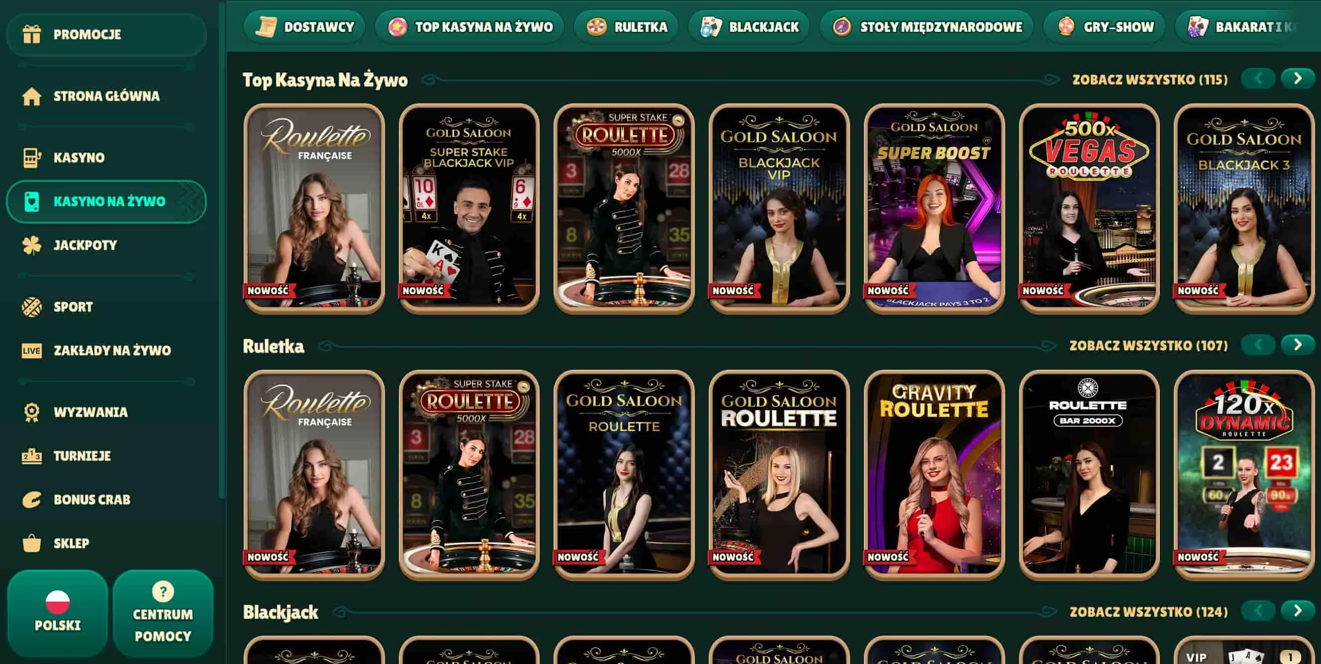 Graj w GoKong Kasyno &mdash; kompletna biblioteka rozrywki